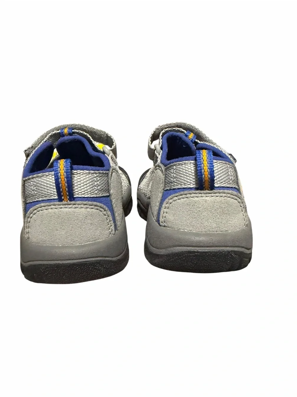 KEEN Newport H2 Toddler Waterproof Sandals | Gray Blue Orange | Size 10